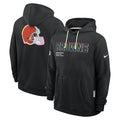 Cleveland Browns Nike 2025 NFL Crucial Catch Sideline Standard Issue Dri-FIT Hoodie - Black