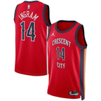 Brandon Ingram New Orleans Pelicans Jordan Brand Unisex Swingman Jersey - Statement Edition - Red