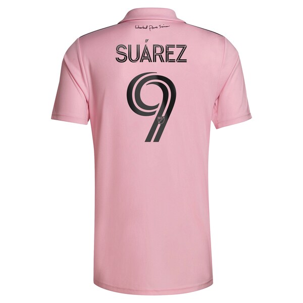 Luis Suárez Inter Miami CF adidas 2024 The Heart Beat Kit Replica Player Jersey - Pink