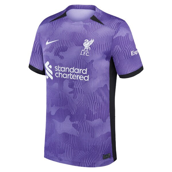 Alexis Mac Allister Liverpool Nike 2023/24 Third Stadium Replica Player Jersey - Purple