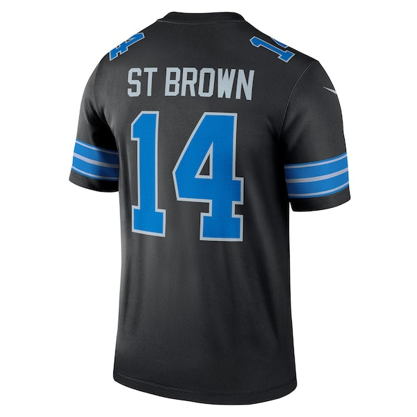 Amon-Ra St. Brown Detroit Lions Nike Legend Jersey - Black