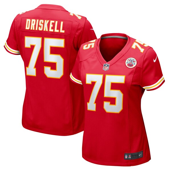 Ethan Driskell Kansas City Chiefs Nike Women's  Game Jersey -  Red