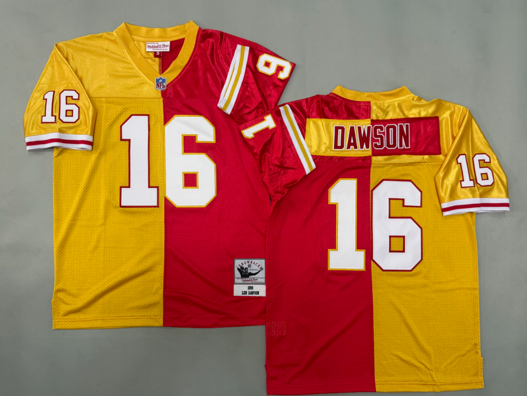 Joe Montana Kansas City Chiefs Authentic Split Throwback Retired Player Jersey