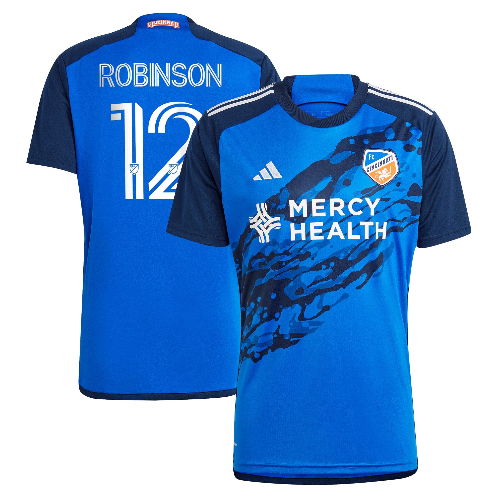 Miles Robinson FC Cincinnati adidas 2024 The Canvas Kit Replica Player Jersey - White/Blue