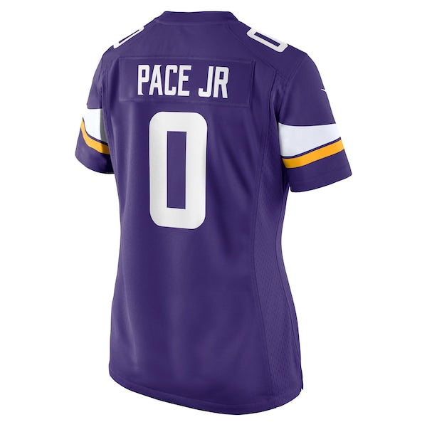 Ivan Pace Jr Minnesota Vikings Nike Women's  Game Jersey -  Purple/White
