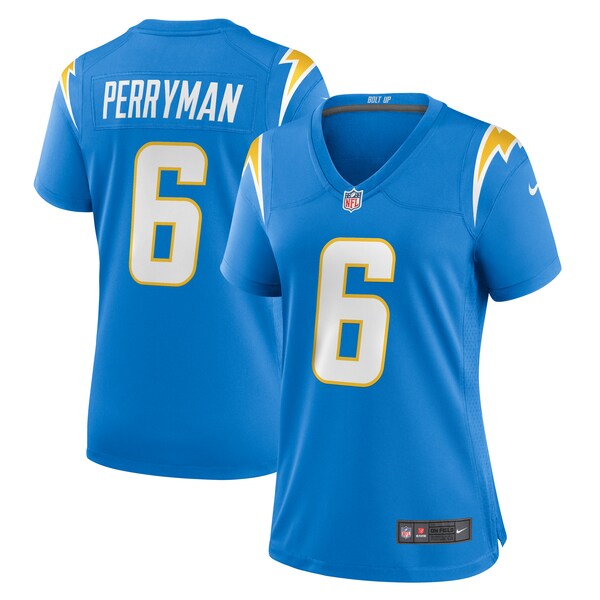 Denzel Perryman Los Angeles Chargers Nike Women's  Game Jersey -  Powder Blue
