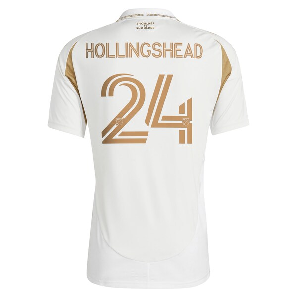 Ryan Hollingshead LAFC adidas 2025 Secondary Replica Player Jersey - White