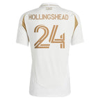 Ryan Hollingshead LAFC adidas 2025 Secondary Replica Player Jersey - White