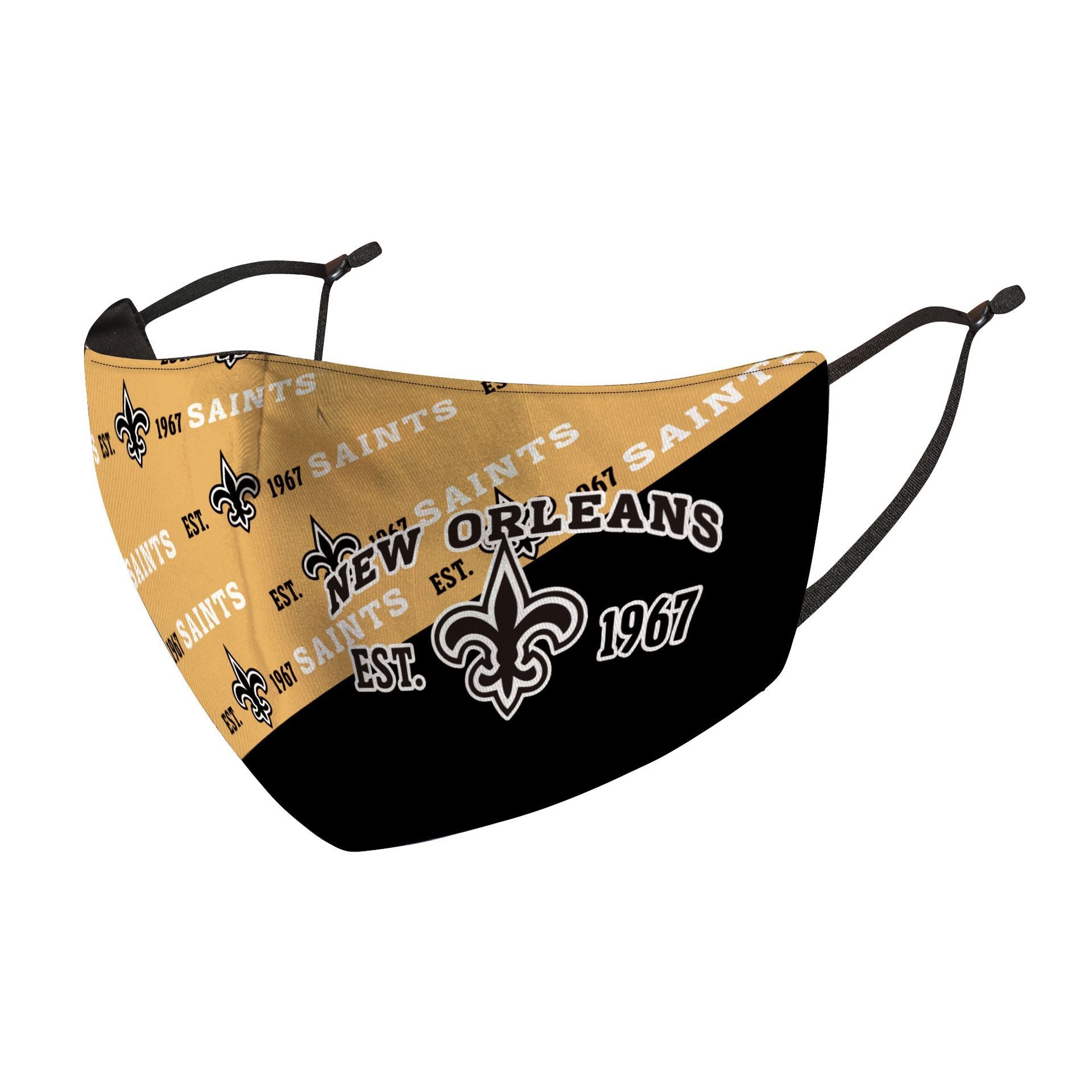 NEW ORLEANS SAINTS FACE MASK