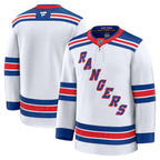 New York Rangers  Away Premium Jersey - White/Navy/Blue