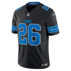 Jahmyr Gibbs Detroit Lions Nike 2nd Alternate Vapor F.U.S.E. Limited Jersey - Black