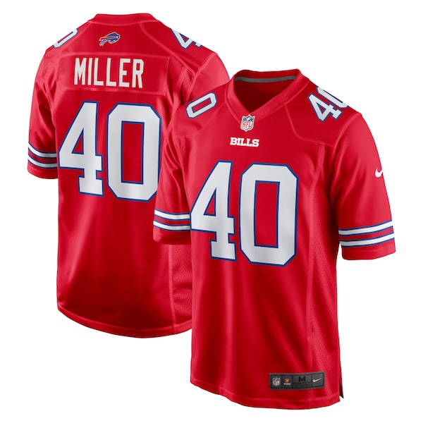 Von Miller Buffalo Bills Nike Alternate Game Jersey - Red/Royal
