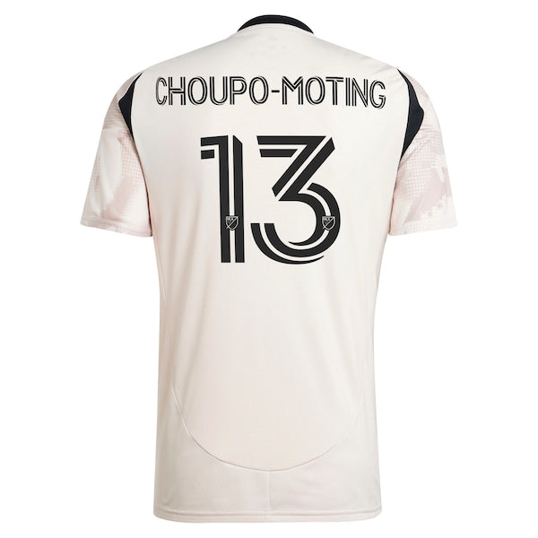 Eric Maxim Choupo-Moting New York Red Bulls adidas 2025 Stone Kit Replica Player Jersey - Tan