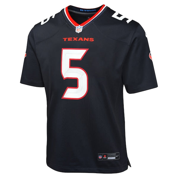 Jalen Pitre Houston Texans Nike Youth Game Jersey - Navy