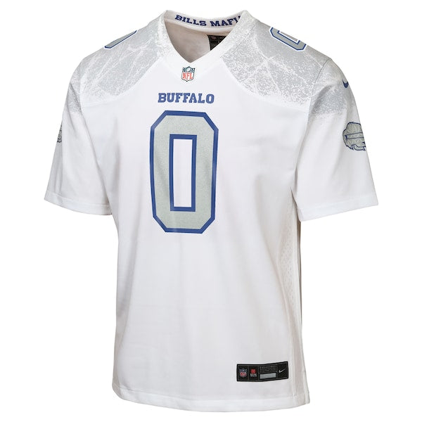 Keon Coleman Buffalo Bills Nike Youth 2025 Rivalries Collection Game Jersey - White