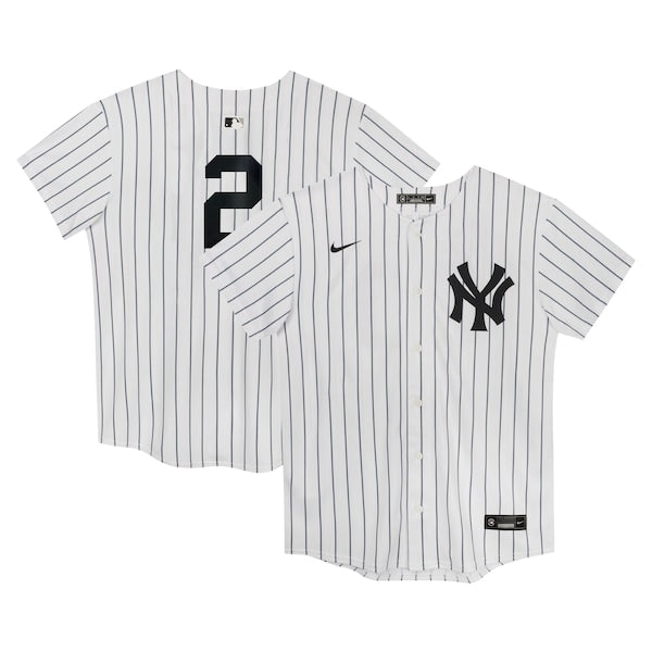 Derek Jeter New York Yankees Nike Preschool Home Game Jersey - White