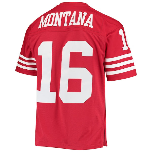 Joe Montana San Francisco 49ers Legacy Replica Jersey - Scarlet/White