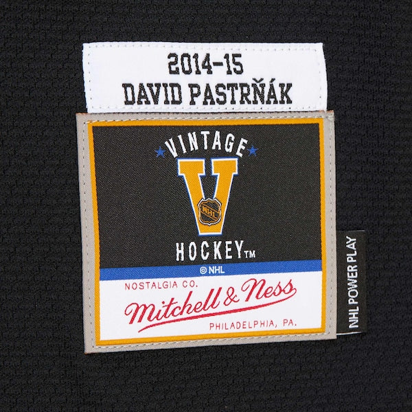 David Pastrnak Boston Bruins 2014-15 Power Play Jersey - Black