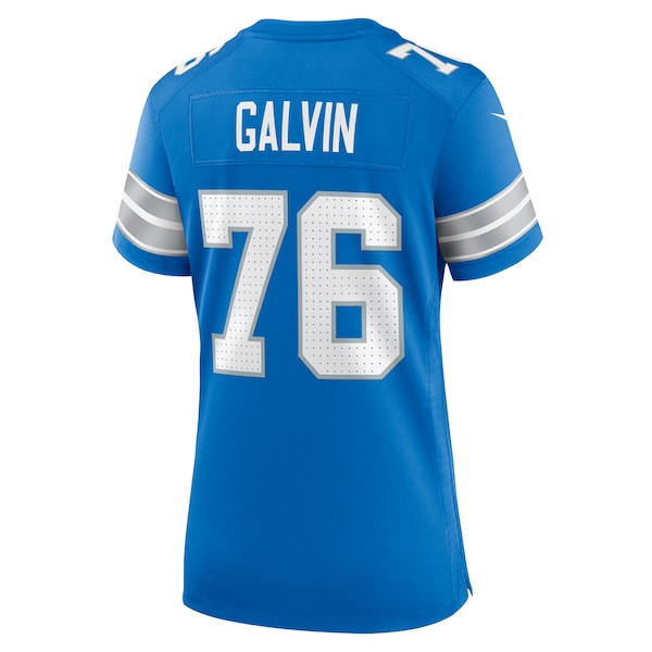 Connor Galvin Detroit Lions Nike Women's Team Game Jersey -  Blue