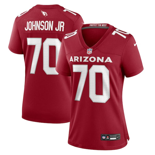 Paris Johnson Jr. Arizona Cardinals Nike Women's  Game Jersey -  Cardinal