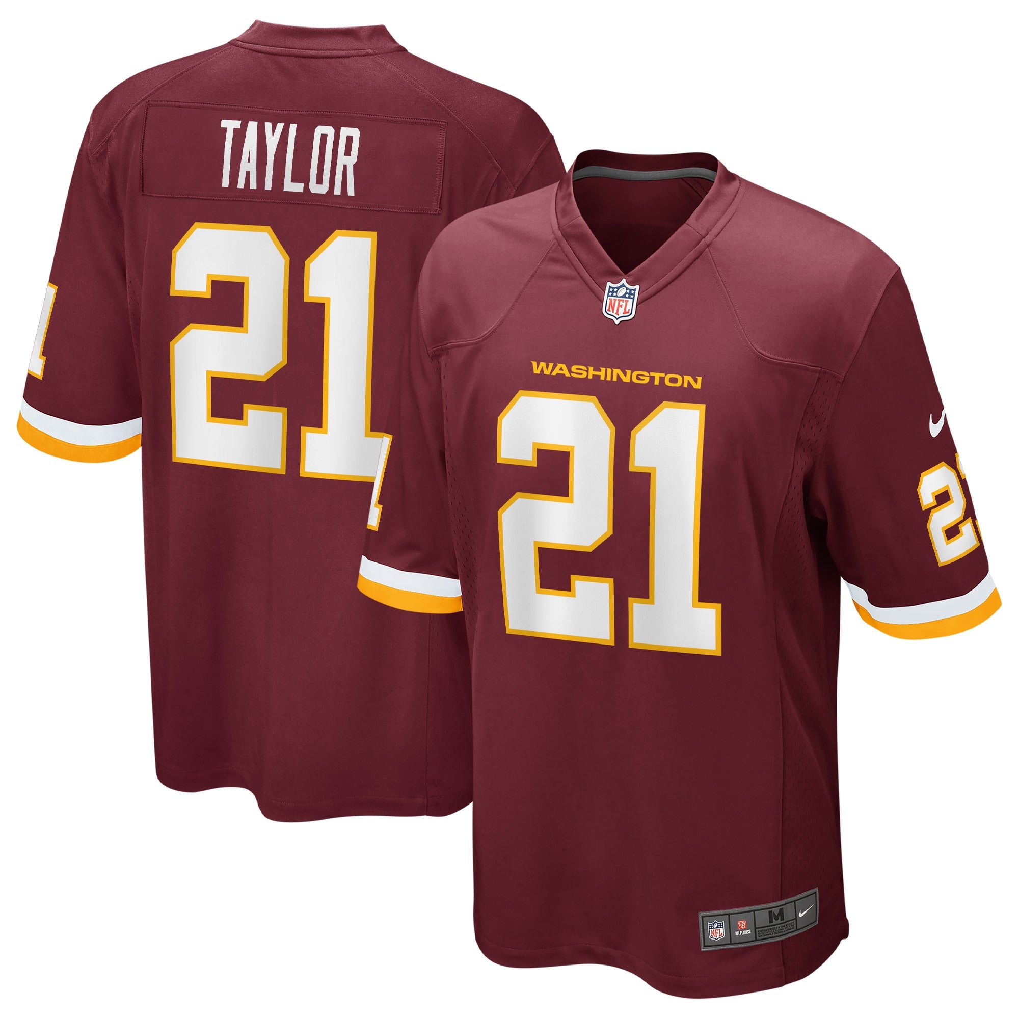 Sean Taylor Washington Football Team Nike Retired Player Team Game Jersey - White/Burgundy