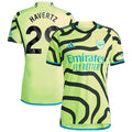Kai Havertz Arsenal adidas 2023/24 Away Replica Player Jersey - Yellow/Green