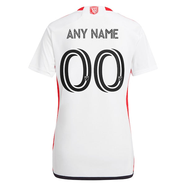 San Jose Earthquakes adidas Women's 2024 The 50 Kit Replica Custom Jersey - White