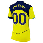 Tottenham Hotspur Nike Women's 2025/26 Third Replica Custom Jersey - Yellow/White