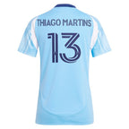 Thiago Martins New York City FC adidas Women's 2025 The Excelsior Kit Replica Player Jersey - Light Blue