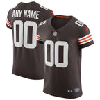 Cleveland Browns Nike Vapor Elite Custom Jersey - Brown