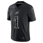 Jalen Hurts Philadelphia Eagles Nike RFLCTV Limited Jersey - Black