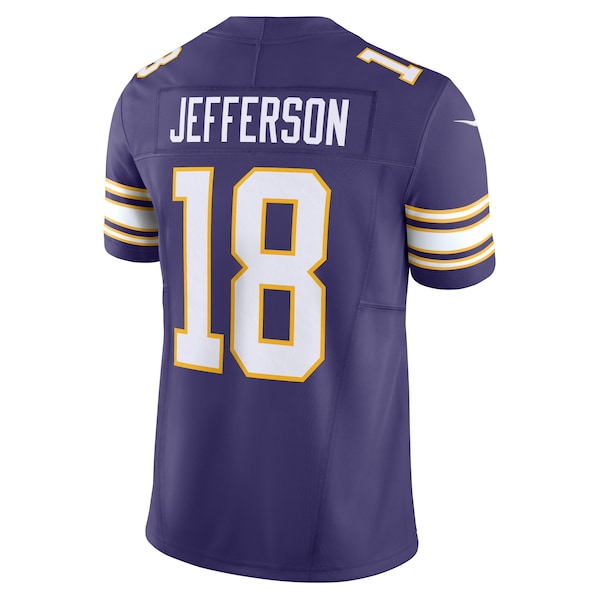 Justin Jefferson Minnesota Vikings Nike Vapor F.U.S.E. Limited Jersey - Purple/White