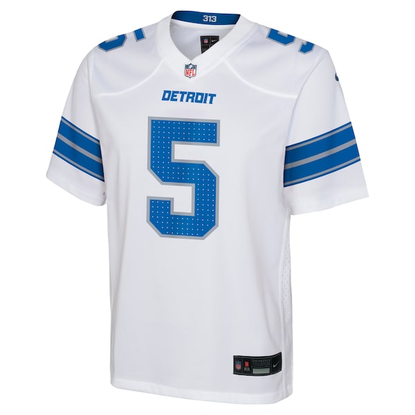 David Montgomery Detroit Lions Nike Youth Player Game Jersey - White