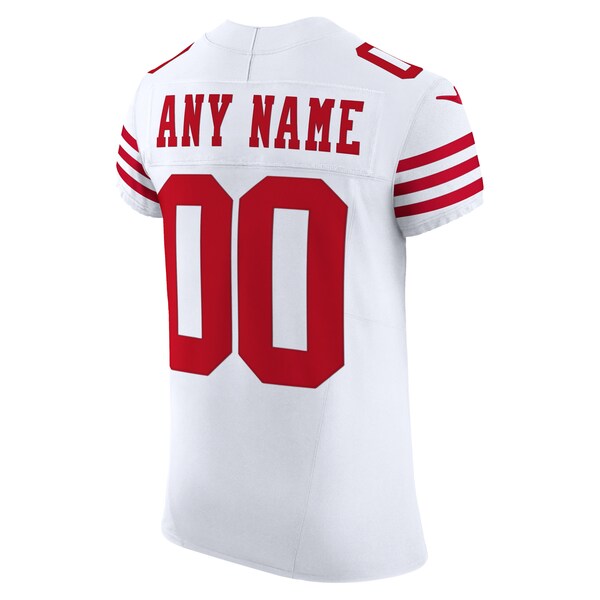 San Francisco 49ers Nike Vapor F.U.S.E. Elite Custom Jersey - White