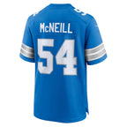 Alim McNeill Detroit Lions Nike Team Game Jersey -  Blue