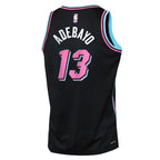 Bam Adebayo Miami Heat Nike Youth 2025/26 City Edition Swingman Jersey - Black