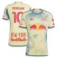 Lewis Morgan New York Red Bulls adidas 2024 Daniel Patrick Kit Authentic Jersey - Yellow