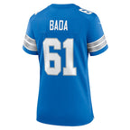 David Bada Detroit Lions Nike Women's Team Game Jersey -  Blue