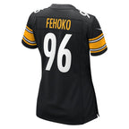 Breiden Fehoko Pittsburgh Steelers Nike Women's  Game Jersey -  Black