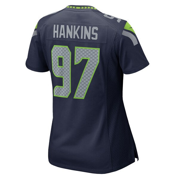 Johnathan Hankins Seattle Seahawks Nike Women's Team Game Jersey -  College Navy