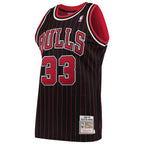 Scottie Pippen Chicago Bulls 1995/96 Hardwood Classics Authentic Jersey - Black