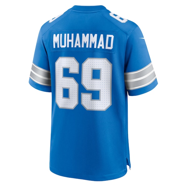 Al-Quadin Muhammad Detroit Lions Nike Team Game Jersey -  Blue