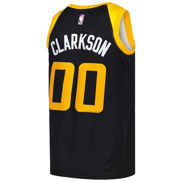 Jordan Clarkson Utah Jazz Nike Swingman Player Jersey - City Edition - Black