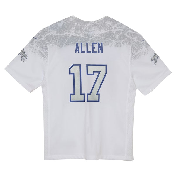 Josh Allen Buffalo Bills Nike Preschool 2025 Rivalries Collection Game Jersey - White