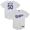 Mookie Betts Los Angeles Dodgers Nike Preschool Home Replica 2.0 Player Jersey - White