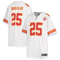 Clyde Edwards-Helaire Kansas City Chiefs Nike Youth Game Jersey - White/Red