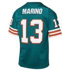 Dan Marino Miami Dolphins  Youth 1984 Throwback Fashion Jersey - Aqua