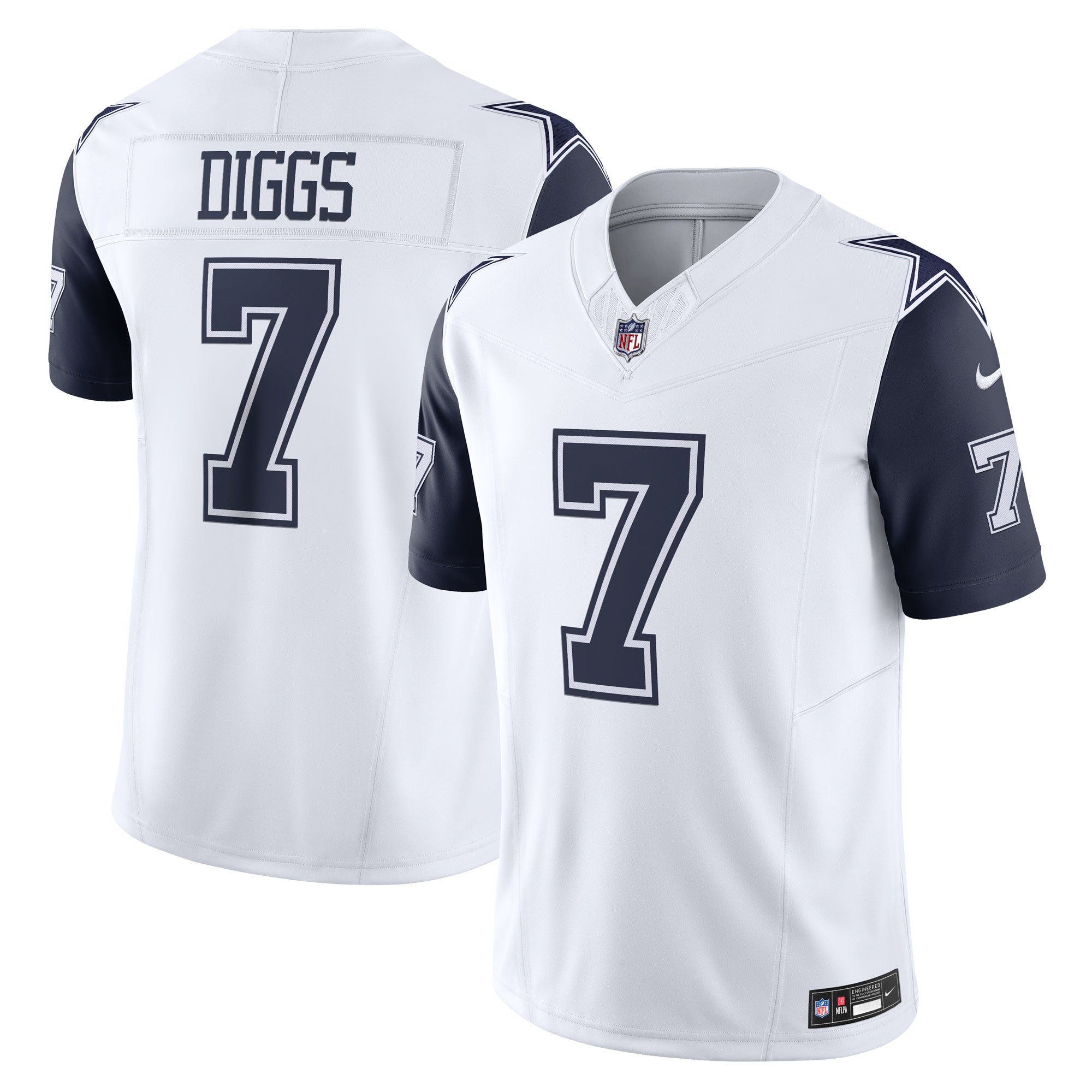 Trevon Diggs Dallas Cowboys Nike Vapor F.U.S.E. Limited Jersey - Navy/White