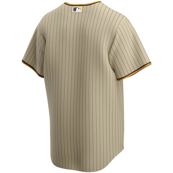 San Diego Padres Nike Alternate Replica Team Jersey - Tan