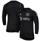 Inter Miami CF adidas 2024 Goalkeeper Long Sleeve Replica Jersey - Black